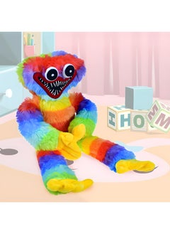 MAGIC VAULT Huggy Wuggy Plush, Huggy Wuggy toys, Soft Stuffed Horror Game Surrounding Doll, Horror Sausage Monster Plush Doll for Fans and Kids Birthday (40 CM, RAINBOW)  - Image 5