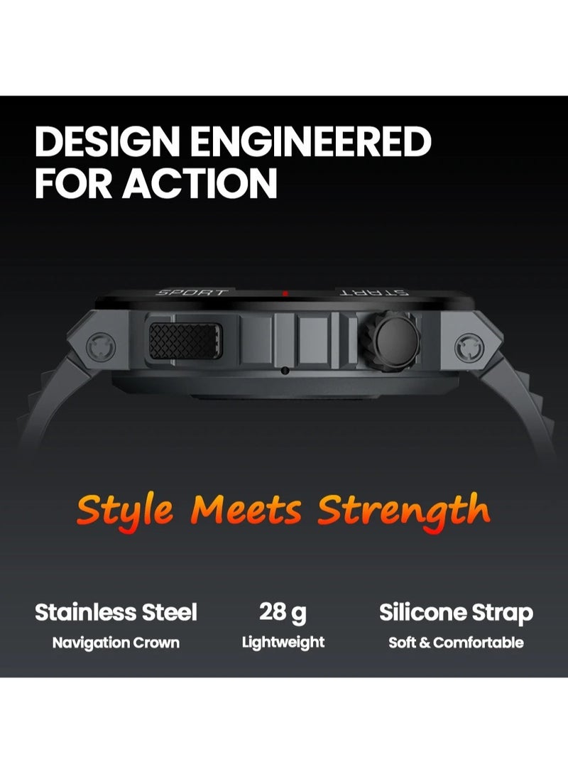 Zeblaze New Zeblaze Ares 3 Plus 1.43 HD AMOLED Display Voice Calling Smartwatch New 3D Interactive Health Fitness Tracking Smart Watch - Image 4