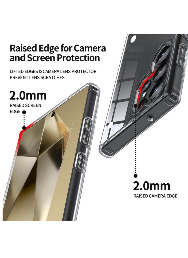 BORTONY Samsung Galaxy S24 Ultra Magsafe Case Support Wireless Charging Slim Thin Magnetic Galaxy S24 Ultra Cover  - Image 3