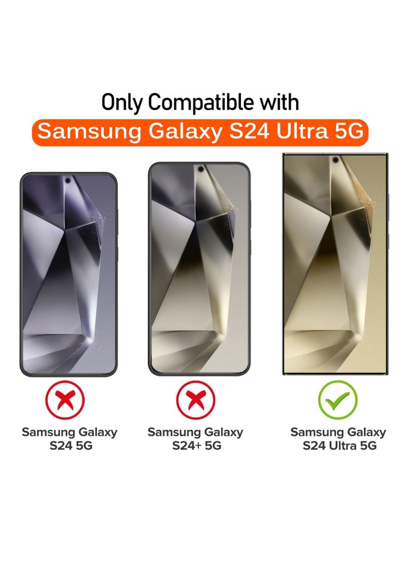 BORTONY Samsung Galaxy S24 Ultra Magsafe Case Support Wireless Charging Slim Thin Magnetic Galaxy S24 Ultra Cover  - Image 2