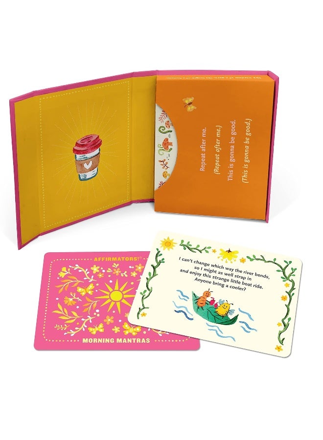 Knock Knock Affirmators! Mantras (Morning) Card Deck  - Image 4