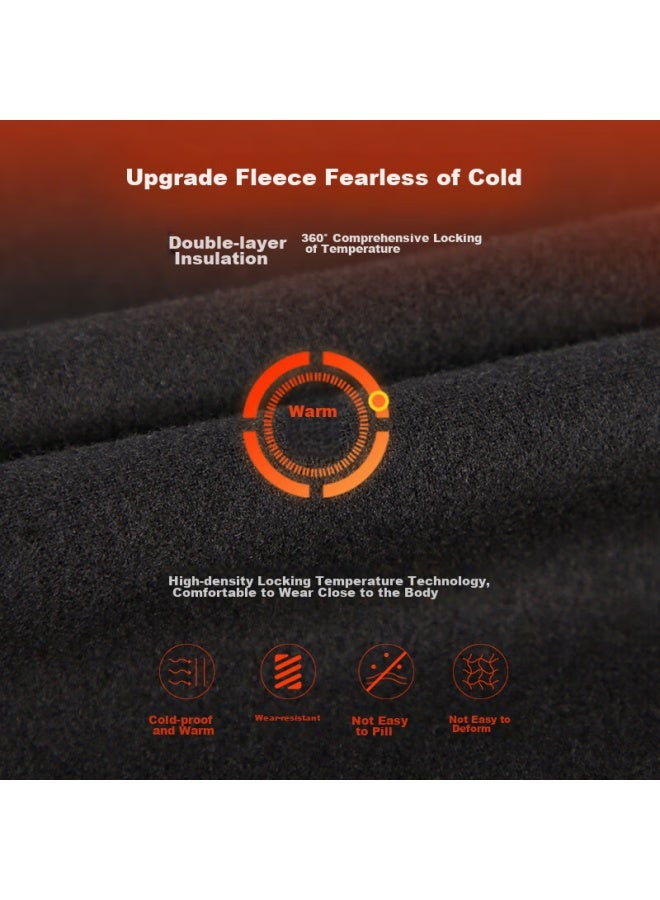Tries Men's Fleece-lined Shirt, 3a Antibacterial, Autumn And Winter Solid Color, Brand Logo, Warm Long-sleeve Business Casual Shirt For Me - Image 2