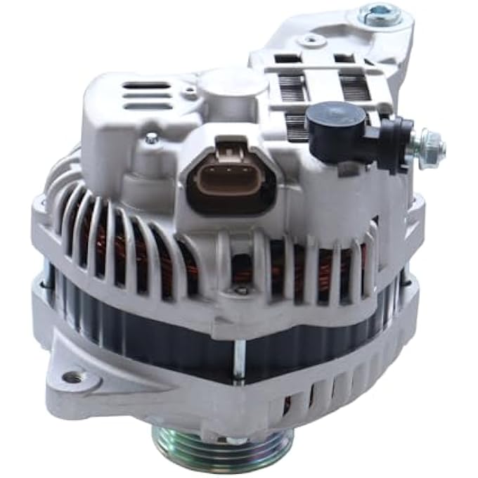 MISIOEK Alternator 110A 12V CW 5-Groove Pulley Compatible with 2005-2009 Subaru Outback Legacy, 2.5L, Replace 11024N - Image 1