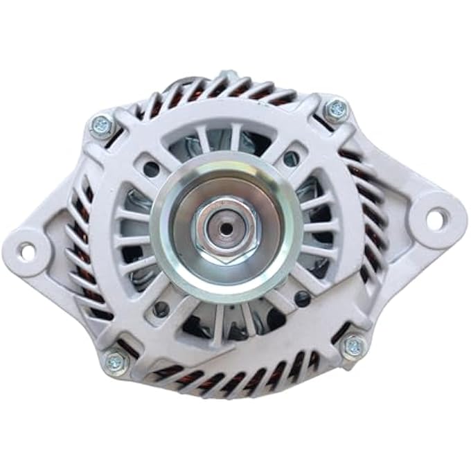 MISIOEK Alternator 110A 12V CW 5-Groove Pulley Compatible with 2005-2009 Subaru Outback Legacy, 2.5L, Replace 11024N - Image 4