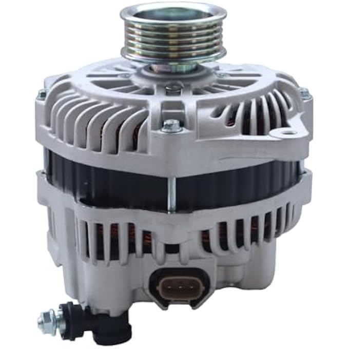 MISIOEK Alternator 110A 12V CW 5-Groove Pulley Compatible with 2005-2009 Subaru Outback Legacy, 2.5L, Replace 11024N - Image 3