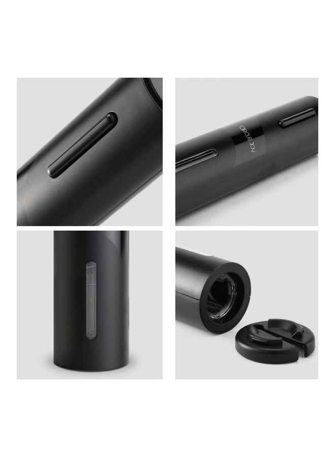NIBEMINENT 4-In-1 Automatic Electric Wine Opener Black 24.2 x 5.5 9cm - Image 4