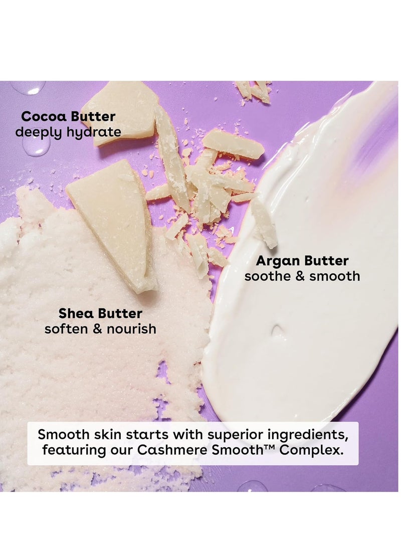 eos Cashmere Whipped Oil Body Butter, Vanilla Cashmere, 72 Hour Weightless Moisture For Dry Skin, Rich Formula and Deep Hydration, 10 oz - Image 5