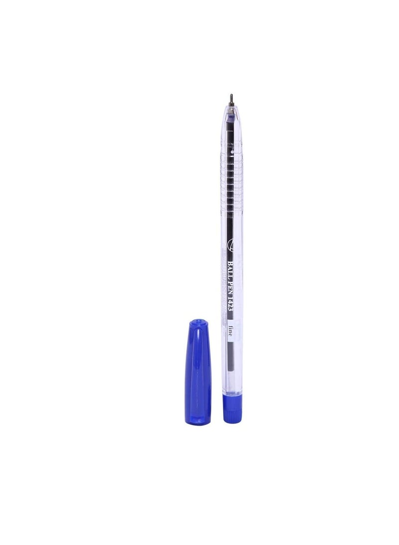 FABER-CASTELL 5-Piece Ball Pen Set Blue - Image 3