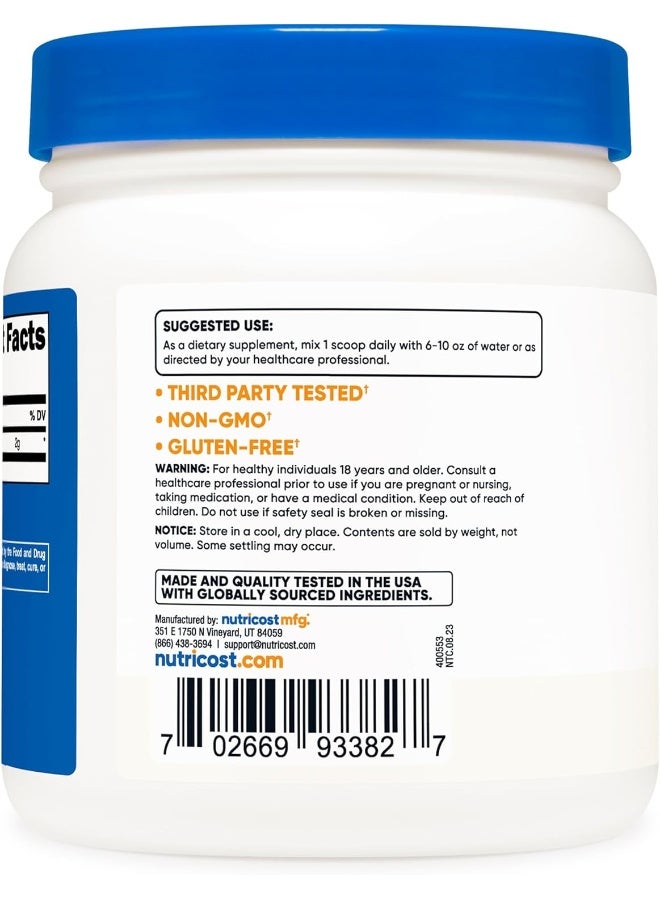 Nutricost Taurine Powder 500 Grams - Image 4