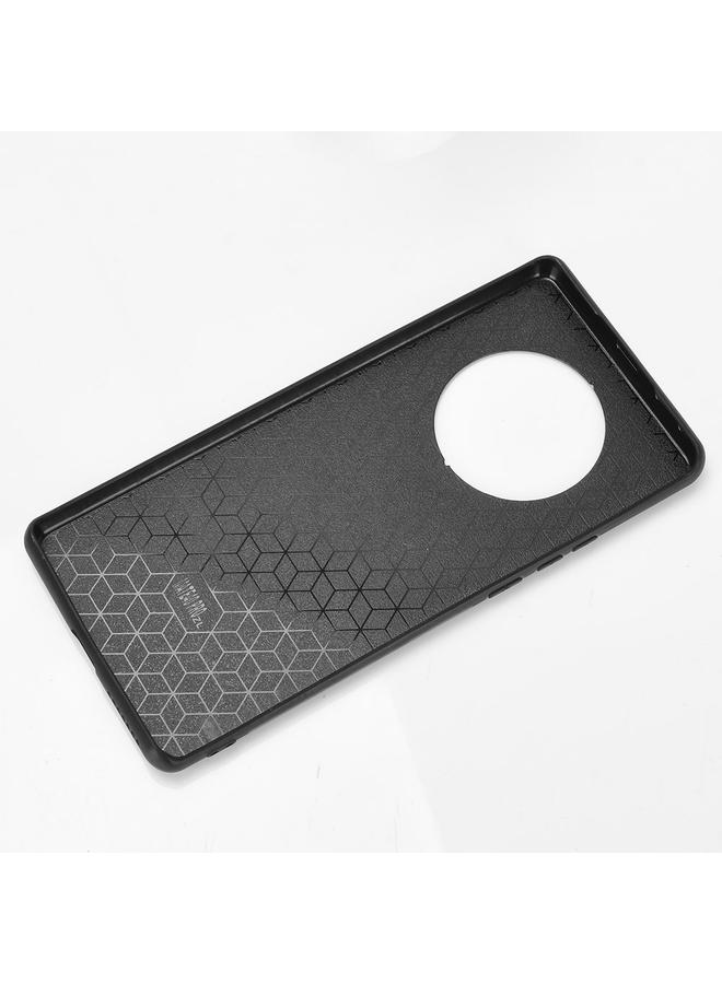 S-TOP Case For Huawei Mate 40 Shockproof Sewing Cow Pattern Skin PC + PU + TPU Case - Image 5