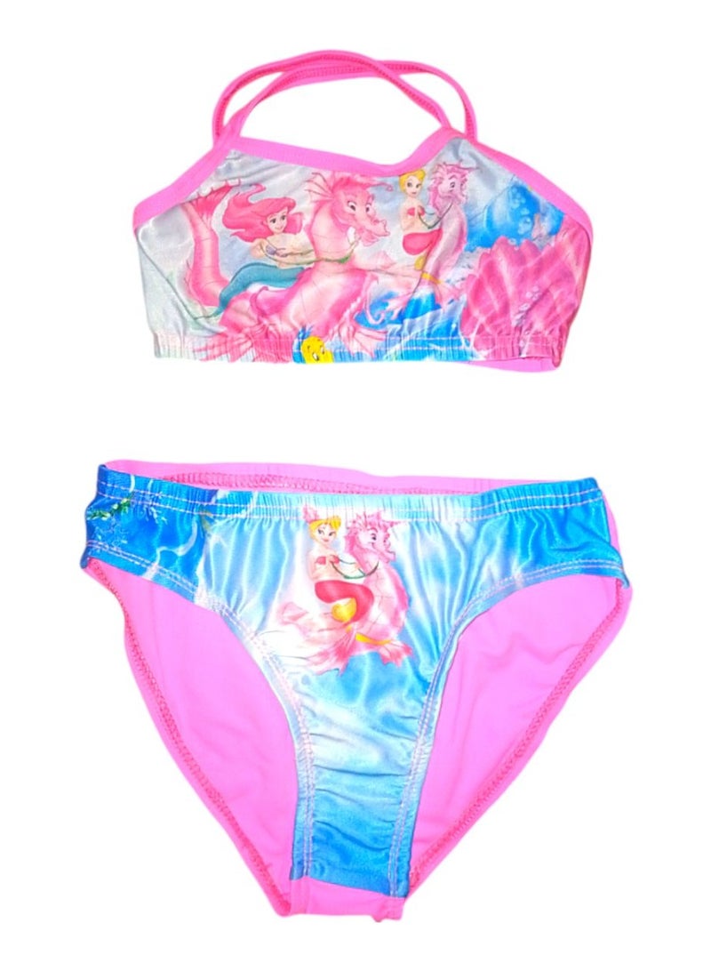 ملابس سباحة للبنات متعددة الألوان - 7 سنوات