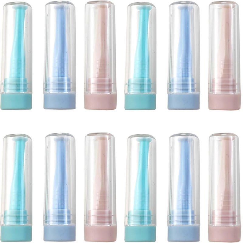 ROYHOO 15PCS Hard Contact Lens Remover RGP PlungerInserter for Soft Hard Lenses Contact Lens Remover Multicolor