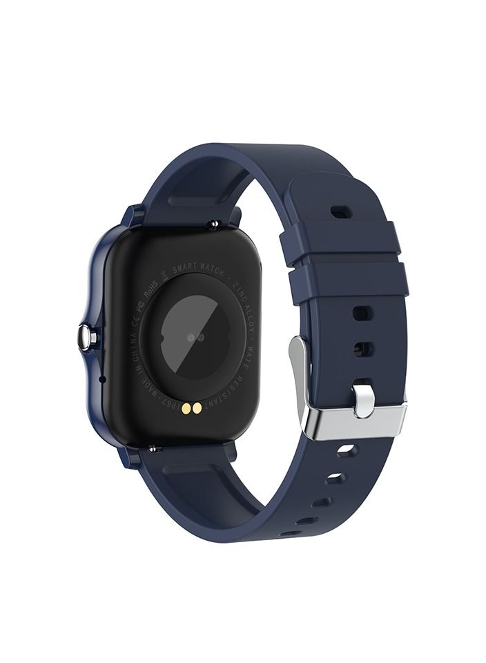 H20 Silicone 1.69 inch Full Screen Series 6 Smart Watch With Space Aluminum Case - Image 3