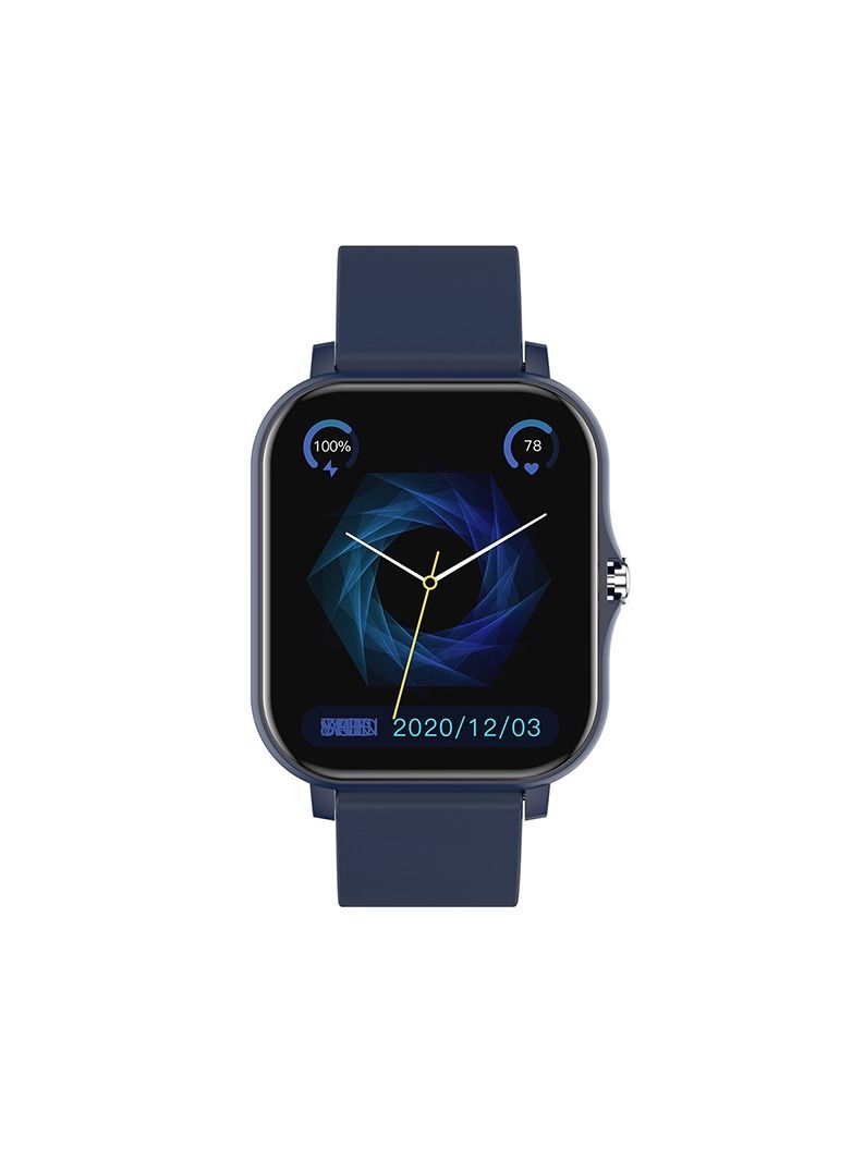 H20 Silicone 1.69 inch Full Screen Series 6 Smart Watch With Space Aluminum Case - Image 2