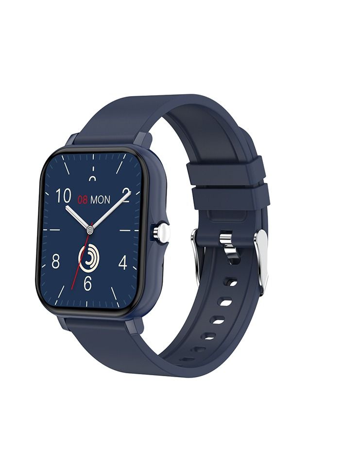 H20 Silicone 1.69 inch Full Screen Series 6 Smart Watch With Space Aluminum Case - Image 1