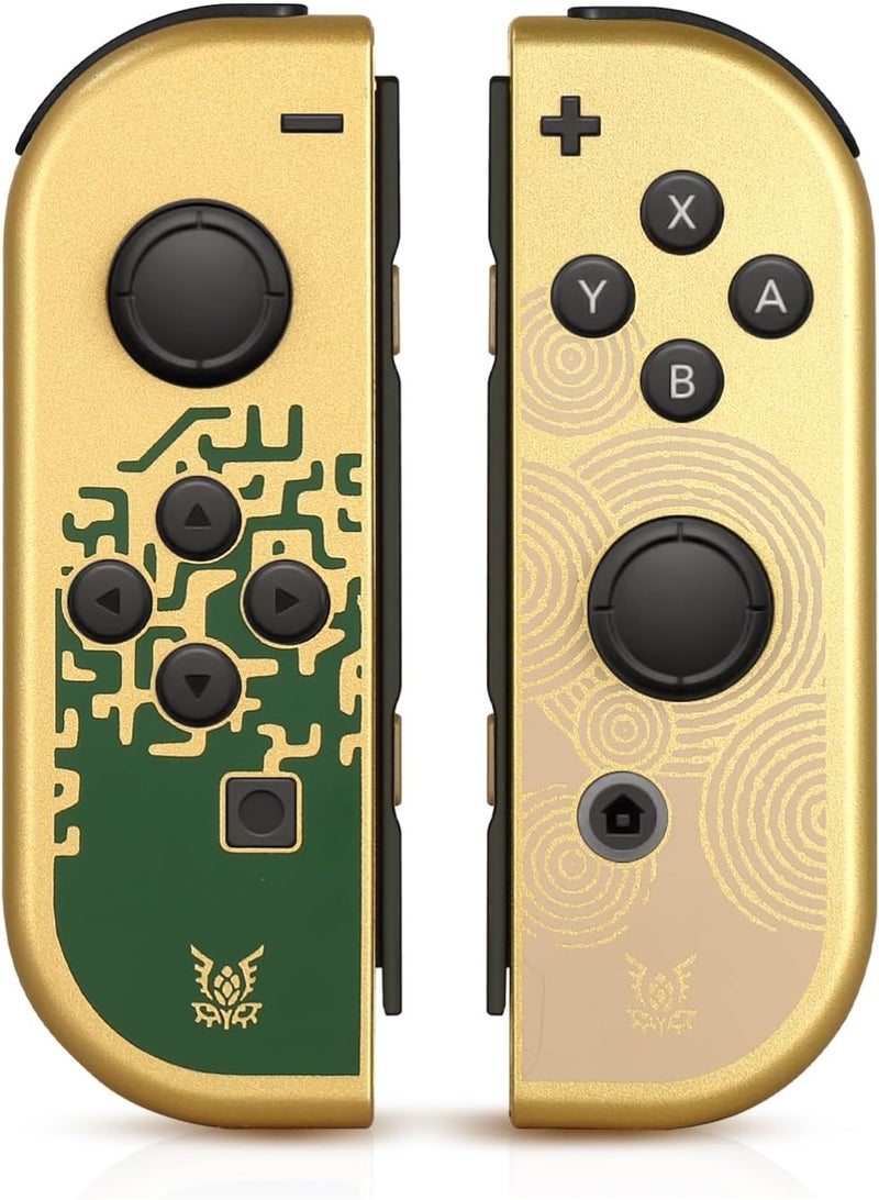 Replacement Joy-Con Controllers for Nintendo Switch/Switch OLED/Switch Lite – Left & Right Wireless Controllers with Dual Vibration Motion Control & Wake-Up Function - Image 1