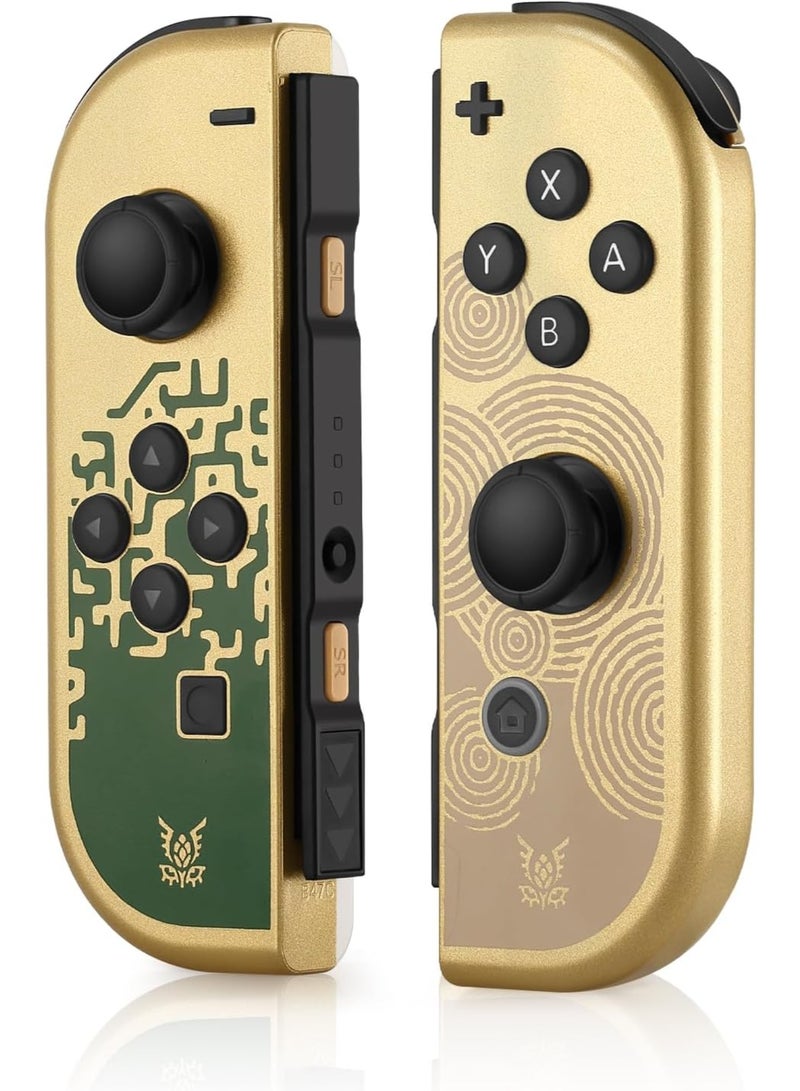 Replacement Joy-Con Controllers for Nintendo Switch/Switch OLED/Switch Lite – Left & Right Wireless Controllers with Dual Vibration Motion Control & Wake-Up Function - Image 5