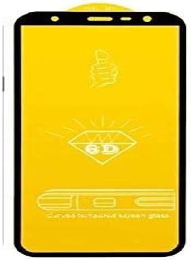 OR Glass Screen Protector For Samsung Galaxy J6 Plus - Black
