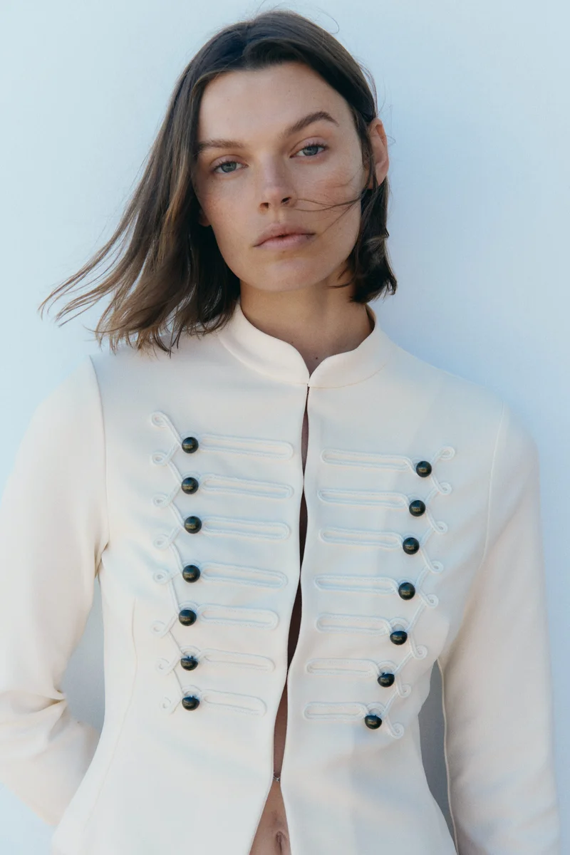 Crêpe jersey jacket