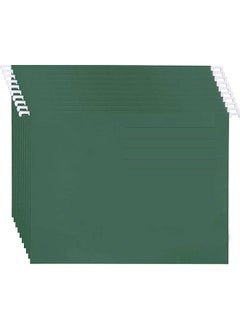 MARKQ Hanging File Folders 10 Pieces Dark Green  - Image 1