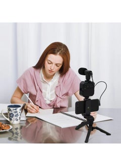 General LED Pocket Fill Light Video Conference Live Desktop Tripod Beauty Leg Mini Handheld Square Photography Light-Specifications:Desktop Lamp Set (with Bluetooth Remote Control)  - Image 4