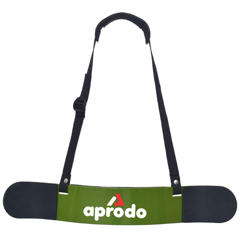 Aprodo New Arm Blaster, Biceps Muscle Workout, Heavy Duty Thick Gauge, Padded, for Men & Women (Army Green) - Image 2