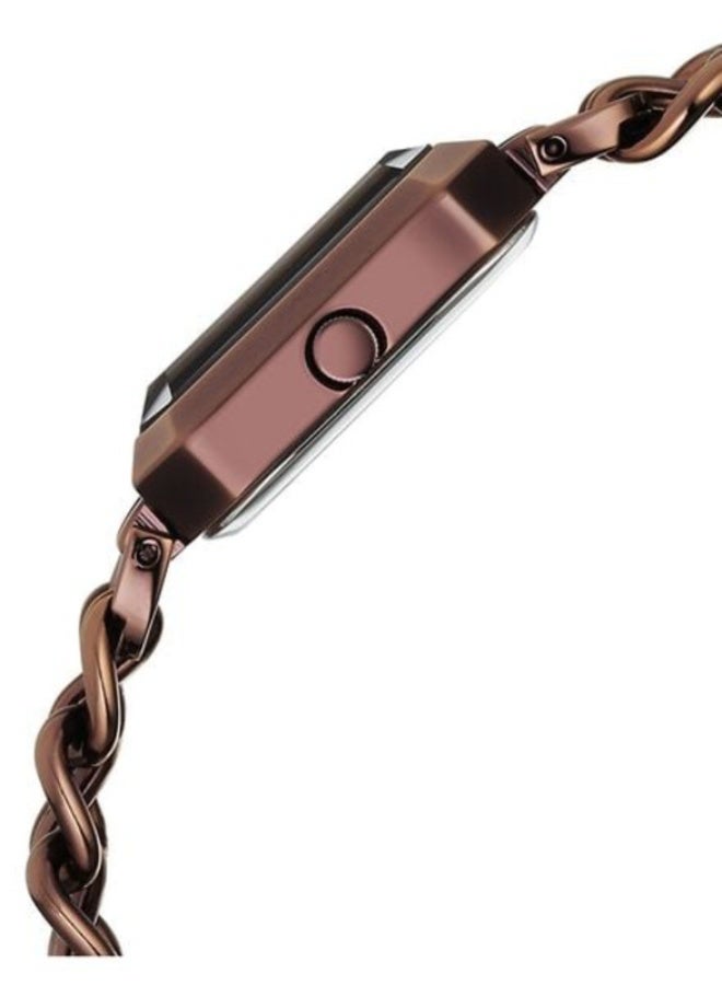 Titan Raga Showstopper Quartz Analog Brown Dial Metal Strap Watch For Women 95283QM01 - Image 4