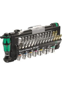Wera Tool-Check Plus Bits Set with Socket Ratchet Handle 05056490001  - Image 1