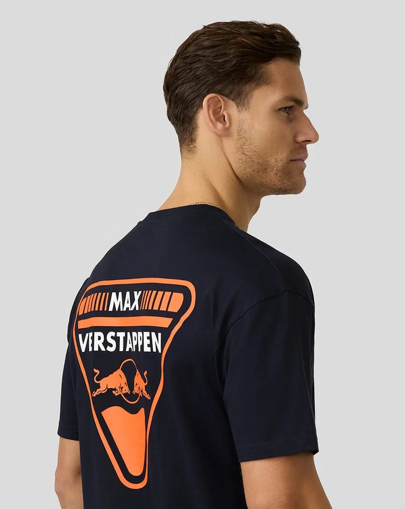 كاستور Oracle Red Bull Racing Unisex Max Verstappen Oversized Crest T-Shirt