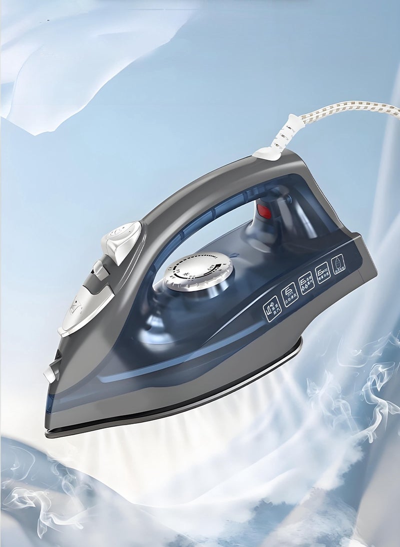 BEIRUI Professional 1000W Steam Iron with Ceramic Soleplate - 230ml Tank | Vertical Steam & Anti-Drip Technology | Auto Shut-Off & Self-Cleaning | 1.3m Power Cord - Image 1