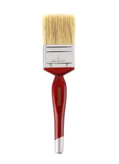 Geepas 2" Paint Brush GT59311, 30% Bristles and 70% Silk, Ideal For a Variety of Surfaces and Paints, Suitable for Home and Business Use, Red