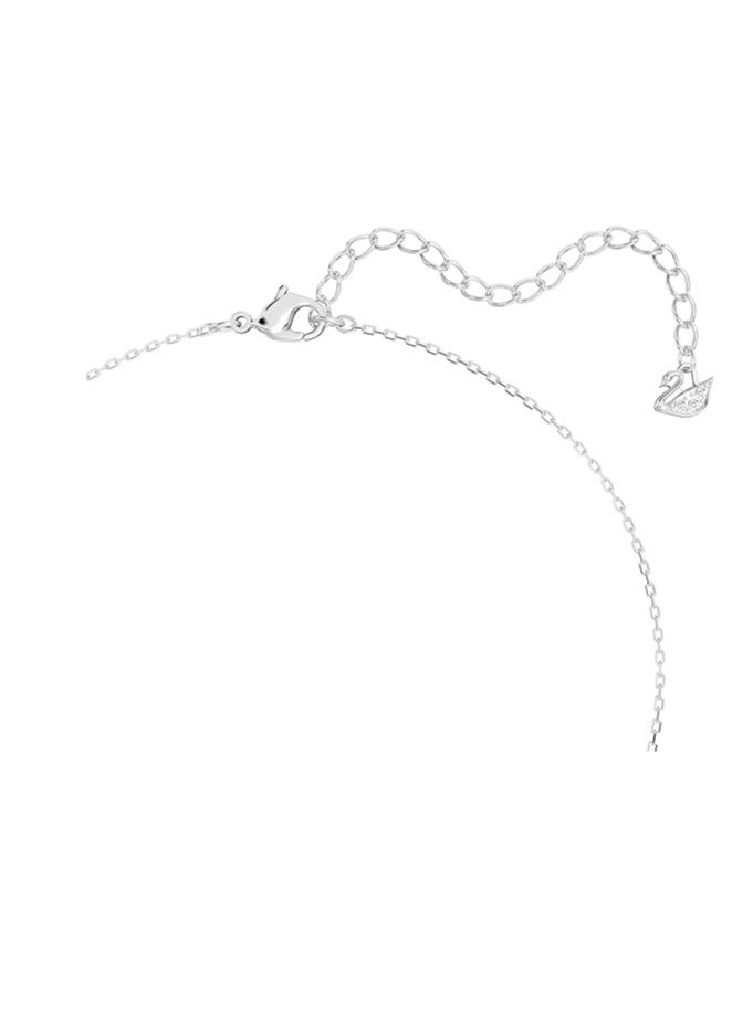 سواروفسكي قلادة Swarovski Attract – كريستال أبيض مطلي بالروديوم، مقاس واحد - Image 3