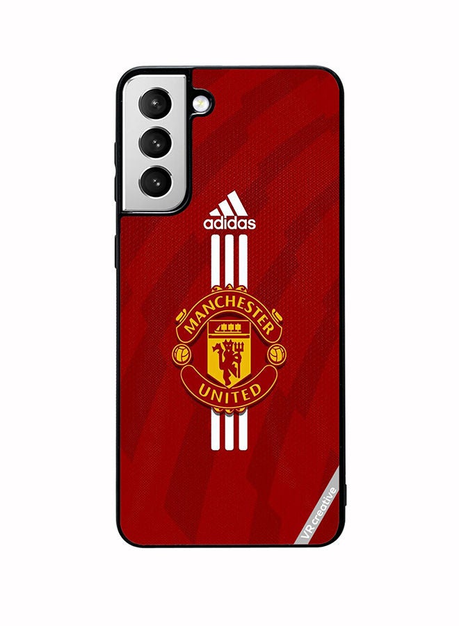 VR CREATIVE Protective Case Cover For Samsung Galaxy S22 5G Man United Design Multicolour - Image 1
