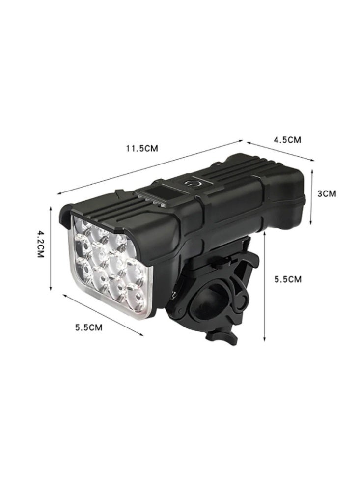 Bicycle Light and Horn 3-in-1 Set (Headlight + Taillight + Horn) - Image 4