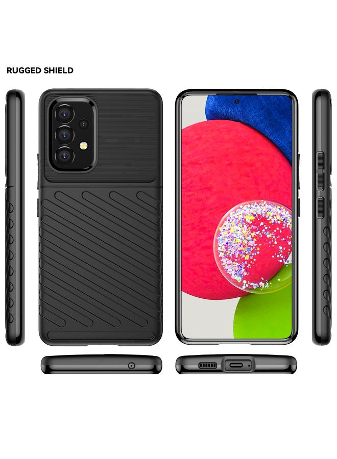 اس-توب جراب لهاتف Samsung Galaxy A53 5G Thunderbolt جراب هاتف ناعم مقاوم للصدمات من مادة TPU - Image 2