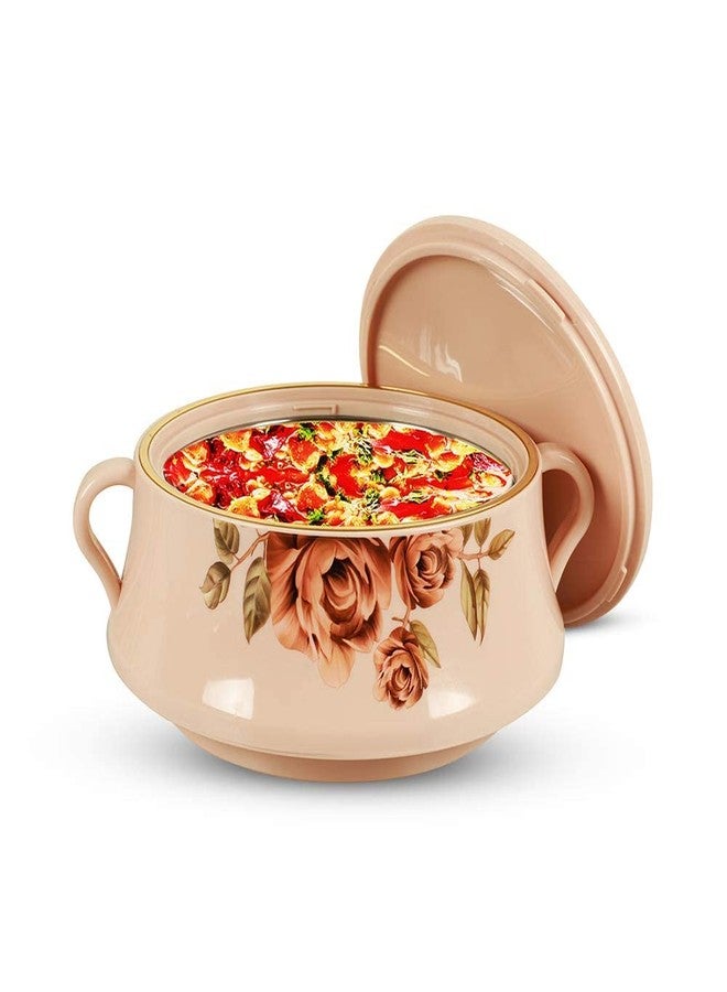 NAYASA طاجن ناياسا بلاستيك وفولاذ مقاوم للصدأ لورينزو (3500 مل، بيج) - Image 3