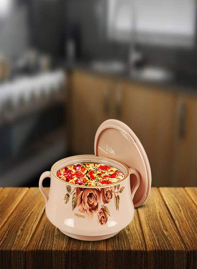 NAYASA طاجن ناياسا بلاستيك وفولاذ مقاوم للصدأ لورينزو (3500 مل، بيج) - Image 5