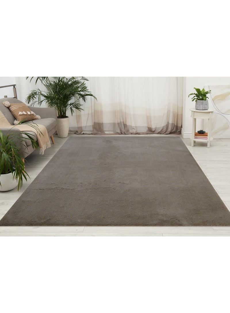 Mac Carpet Mac Rabbit furro rug Size : 80x120 cm-d-beige - Image 2