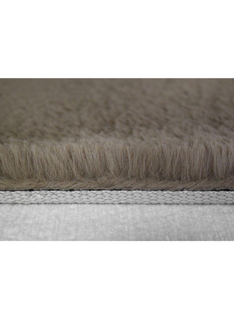 Mac Carpet Mac Rabbit furro rug Size : 80x120 cm-d-beige - Image 4