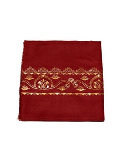 Rosh Cotton Golden Print Hijab Scarf  - Image 3