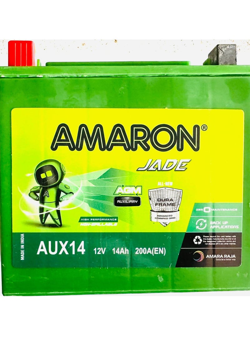 Amaron - AGM Auxiliary Battery 12V 14Ah - Image 1
