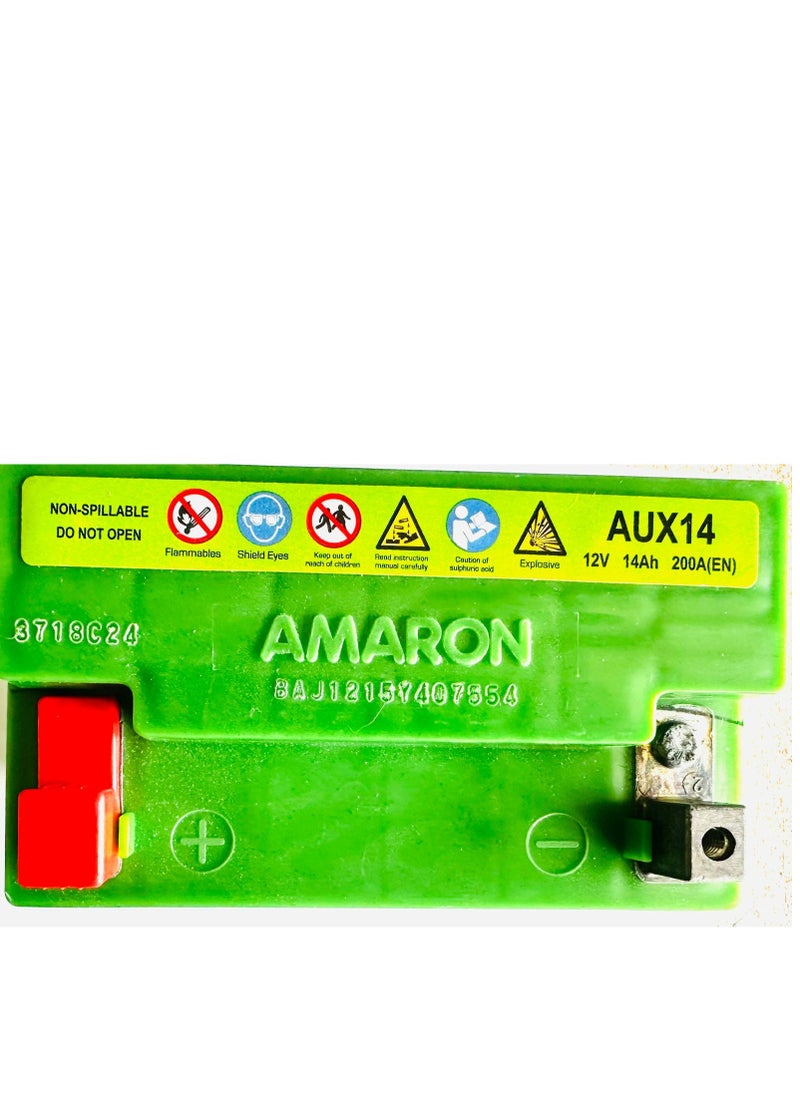 Amaron - AGM Auxiliary Battery 12V 14Ah - Image 1