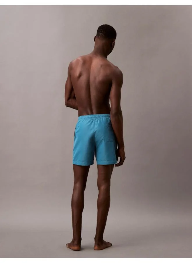 CALVIN KLEIN Logo Drawstring Swim Shorts