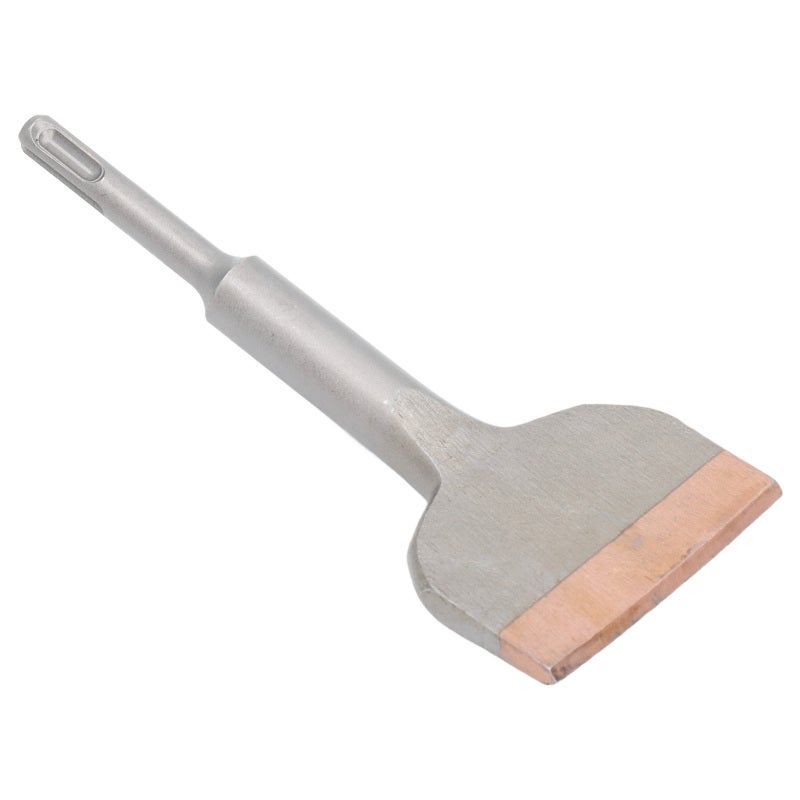 Hammer Chisel: 1-Piece Silver Hardened Steel Alloy - High Hardness Durable Standard Shank Portable Efficient Removal Tool for Construction Renovation Plumbing Projects - Image 1