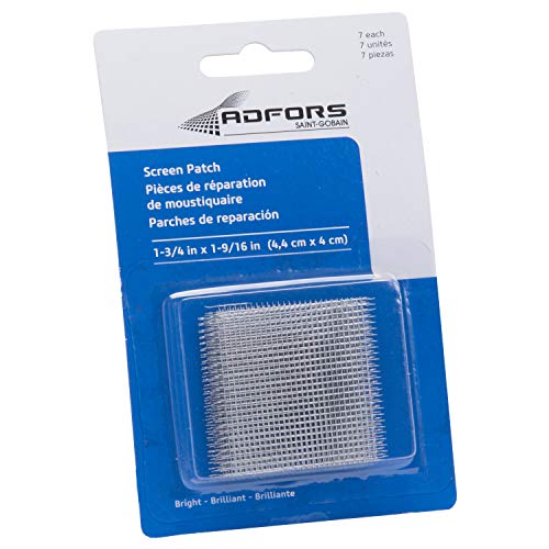ADFORS Saint-Gobain ADFORS Aluminum Screen Patch Repair Kit - DIY Window and Door Screen Patching, Bright Aluminum Finish, Durable, Ideal for Screen Repair and Replacement. - Image 3