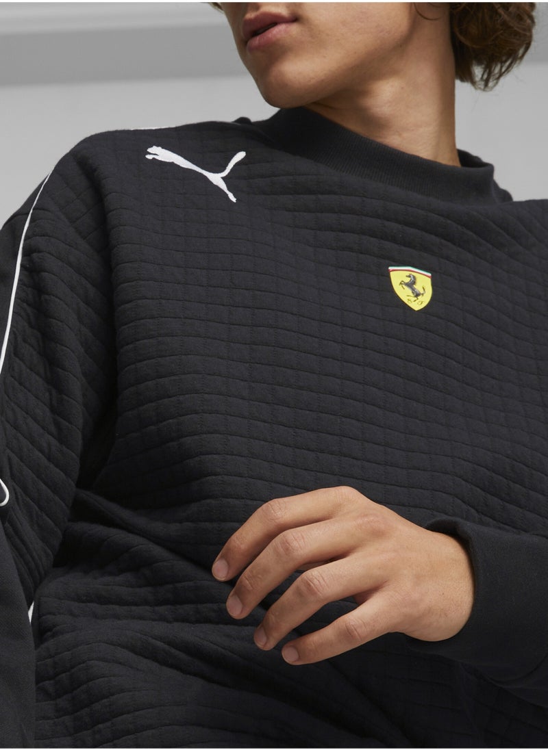 PUMA Scuderia Ferrari Race Statement Mens Crew Neck Sweatshirt  - Image 1