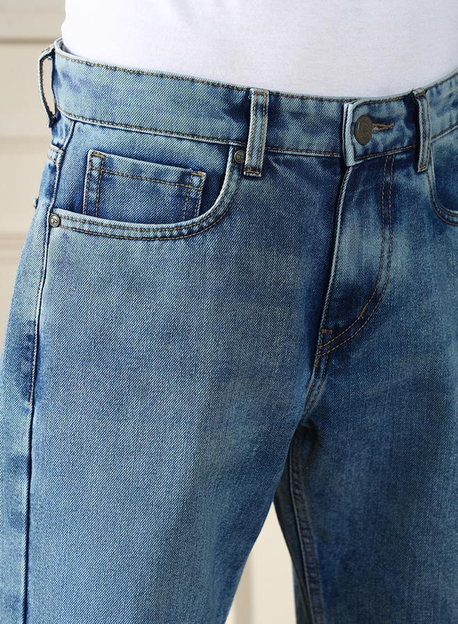 دينيس لينغو جينز بقصة مريحة وخصر متوسط من ستايلي - Image 5