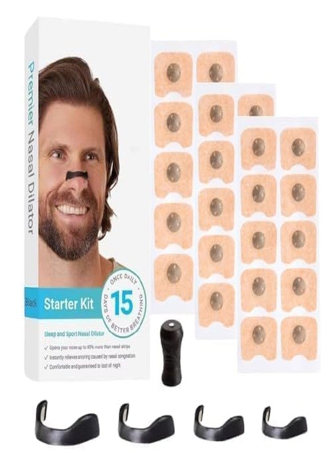 TECH LOGO ELECTRONICS Magnetic Nasal Strips for Breathing | Anti Snoring Nose Clip | Skin Safe Sleep Nasal Strips | Nasal Dilators For Breathing | Instant Releif From Snoring | Snore Stopper | Anti Snoring Nose Clip | Anti Snoring Devices For Men - Image 1