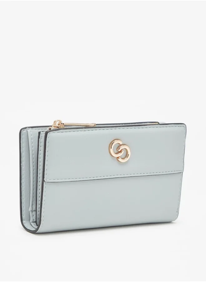 Celeste Women's Solid Bi-Fold Wallet