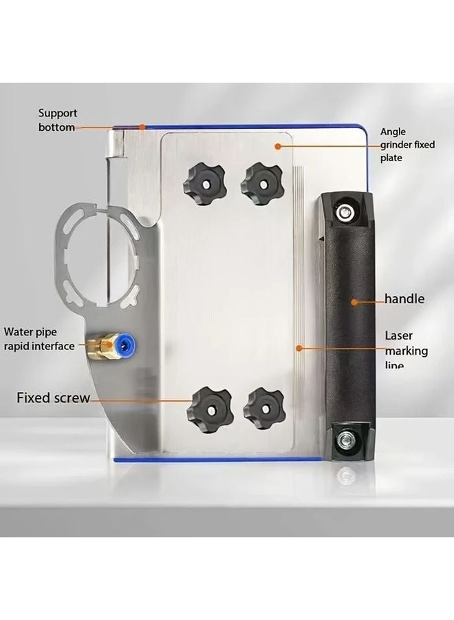 Portable Manual Tile Chamfering Machine 300 Series Stainless Steel Angle Grinding Tool 1pc - Image 5
